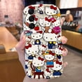 thumbnail image 4 of Funda de Hello Kitty para Samsung Galaxy, A33, A32, A31, A30, A20, A24, A23, A22, A21S, A20S, A14, A13, A12, 5G, A10S, A04E, A04, 4G, A03 Core Cover, 4 of 5