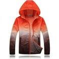 thumbnail image 1 of Veste de Protection Solaire Unisexe UPF 50+ Protection Solaire à Capuche SPF UV Chemise de Randonnée Pêche Manches Longues Fermeture Éclair Intégrale, 1 of 8
