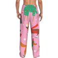 thumbnail image 3 of Daiia Different Dogs Christmas Men's Sleep Pant with Pockets and Drawstring,Pajama Pants-Small, 3 of 9