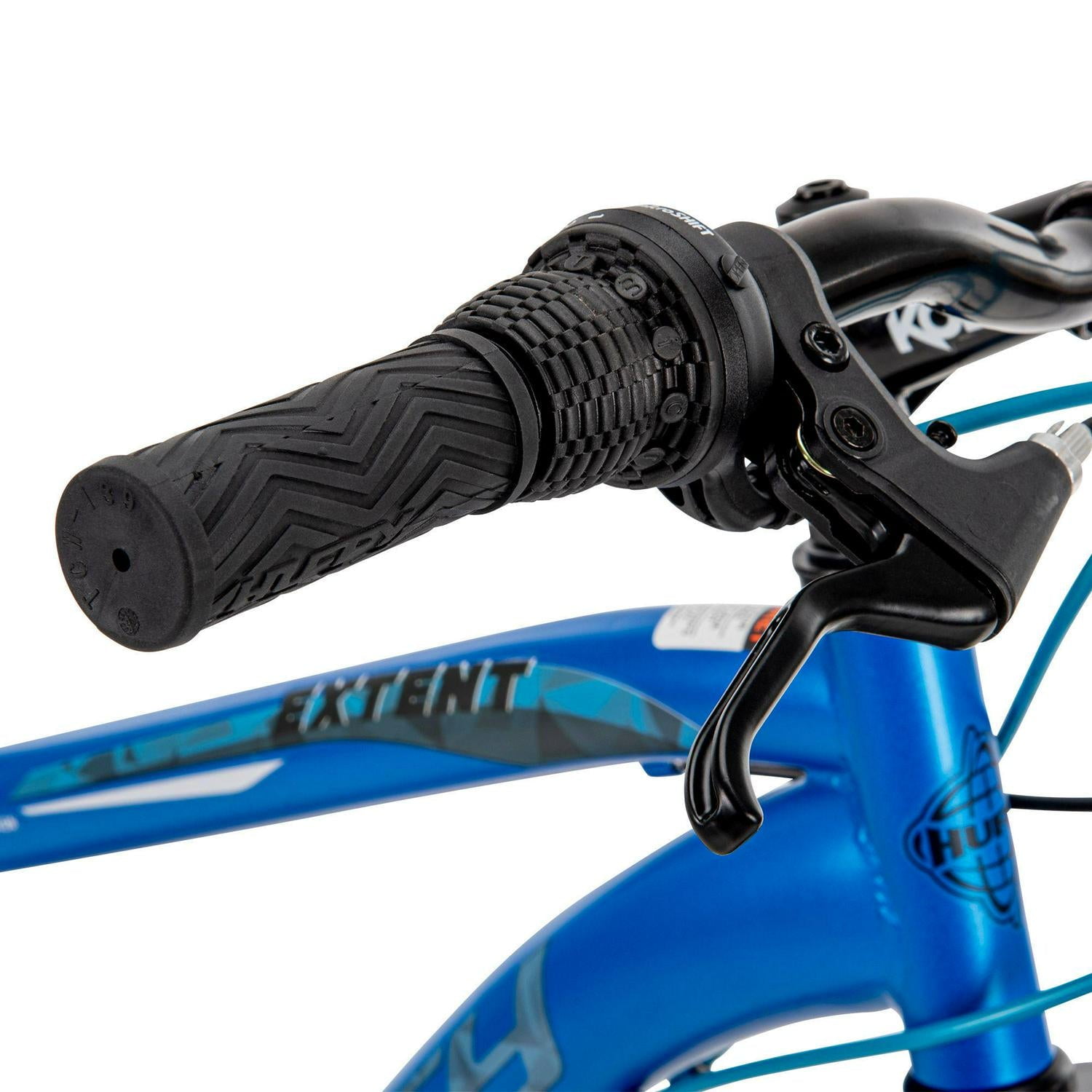 Huffy Men s 24 in. Extent Mountain Bike 18 Speed Blue Walmart