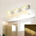 thumbnail image 3 of 6W Double Lamp Crystal Surface Bathroom Bedroom Lamp Warm White Light Silver, 3 of 14