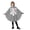 v#11Grey47, variant on Rggeeun Kids Cute Cape Cartoon Halloween Skeleton Print Asymmetrical Hem Hooded A Line Soft Breathable for Halloween Indoor Activities Trendy Capes,Orange,10-12 Years
