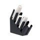 thumbnail image 1 of Organizador de Tazas y Tapas Mind Reader Fancy, 4 Compartimentos, Acrílico Negro, 1 of 3