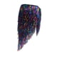 thumbnail image 4 of Pañuelo de cadera para danza del vientre, ropa, accesorio, atuendo, falda larga con borlas brillantes para Vistoso, 4 of 9