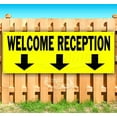 thumbnail image 1 of Welcome Reception 13 oz Vinyl Banner With Metal Grommets, 1 of 4