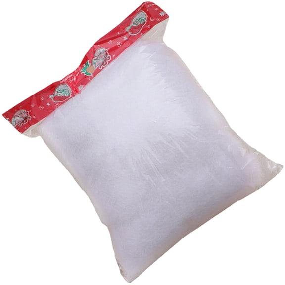 PBPBOX Artificial Snow for Crafts and Decor Lightweight PP Cotton Christmas Party Decoration White Snow 32.8oz