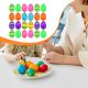 thumbnail image 5 of 24 huevos de Pascua rellenables, adornos decorativos versátiles, vacíos para decoración del hogar, para aula, niños y niñas., 5 of 9