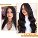 thumbnail image 4 of Extensiones de pelo YDDM Natural Black con cinta adhesiva, 40 unidades, 50 cm, 4 of 7