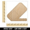 thumbnail image 2 of Flat Eraser Icon Homework School Wood Shape Unfinished Piece Cutout Craft DIY Projects - 6.25 Inch Size - 1/4 Inch Thick, 2 of 7