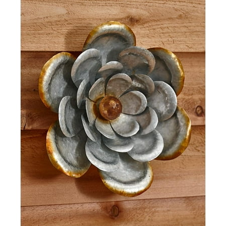 Galvanized Flower - The Lakeside Collection Galvanized Metal AnemoneWall Flower - Anemone