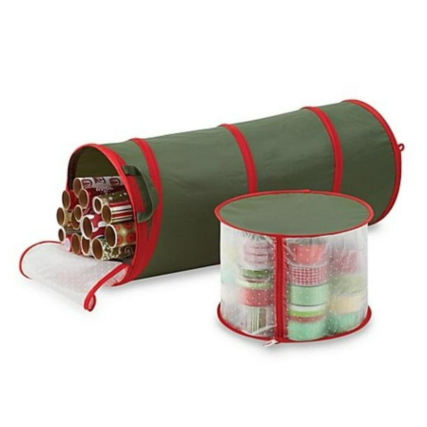 Pop Up Gift Wrap Ribbon Organizer By Real Simple Walmart Com Walmart Com