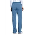 thumbnail image 2 of Motion By Barco MOP002 Women's Three Pocket Cargo Rib Waist Scrub Pant Ciel Blue XS, 2 of 2