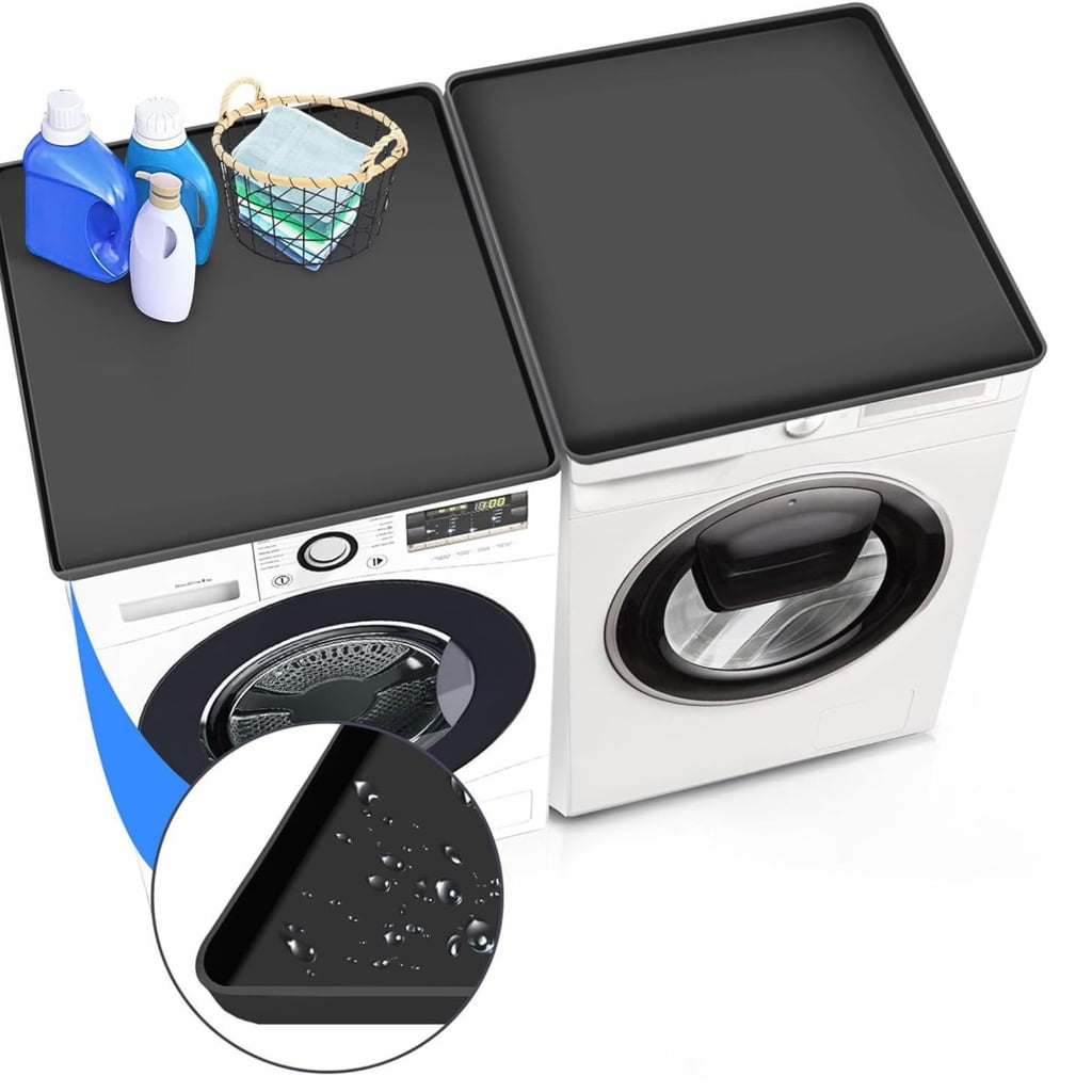Nonslip Washing Machine Silicone Mat Waterproof Floor Guard Replacement Protector Washing Machine Accessories