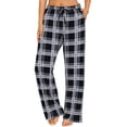 thumbnail image 4 of FLYCURVY Plus Size Women Pajama Pants Soft Long Sleep Lounge Pants Drawstring with Pocket L-5XL, 4 of 6