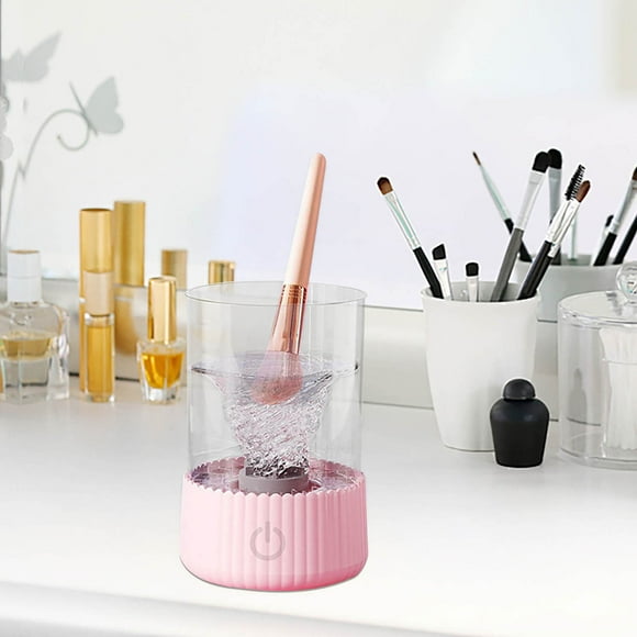 Limpiador automático de brochas y secadora con USB - Limpieza rápida para todos los tamaños, perfecta para maquilladoras y entusiastas
