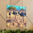 thumbnail image 6 of Ostriches in Flamboyance - Canvas, 6 of 10