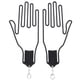 thumbnail image 2 of Guantes de Colgador de Camilla, Negro Portátil Evita la Deformación de Los Guantes de de la Camilla de 2 piezas para secar, 2 of 7