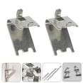 thumbnail image 2 of 2 clips para estantes de congelador y refrigerador, soportes de acero inoxidable para estantes de refrigerador., 2 of 6