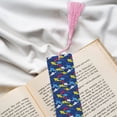 thumbnail image 6 of Kdxio Cartoon Shark Print Metal Tassel Bookmarks,Perfect Gift for Art Lovers and Bookworms Metal Bookmarks for Women, 6 of 8