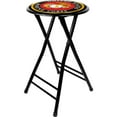 thumbnail image 1 of United States Marine Corps 24 Inch Cushioned Folding Stool, 1 of 1