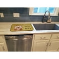 thumbnail image 3 of Yorkie Yorkishire Terrier Spoiled Dog Lives Here Dish Drying Mat, 3 of 4