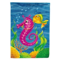 Carolines Treasures APH0471GF Seahorse Ride Flag Garden Size  Small multicolor