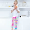thumbnail image 3 of PASHOP Girl Unicorn Leggings Kid Rainbow Legging Tights Trousers Slim Long Pants, 3 of 5