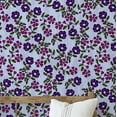thumbnail image 1 of S4Sassy Peel & Stick Vinyl Wallpaper, Floral Wall Paper Contact Paper Waterproof - Blue, 25"X360", Textured Finish, Removable Asian Style Covering For Home Decor In Bedrooms & Living Areas, 1 of 9