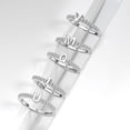 thumbnail image 1 of Anillo de plata de ley S925 con microincrustaciones de letras europeas y americanas, anillo de circonita con 26 letras en inglés, apertura ajustable, 1 of 5