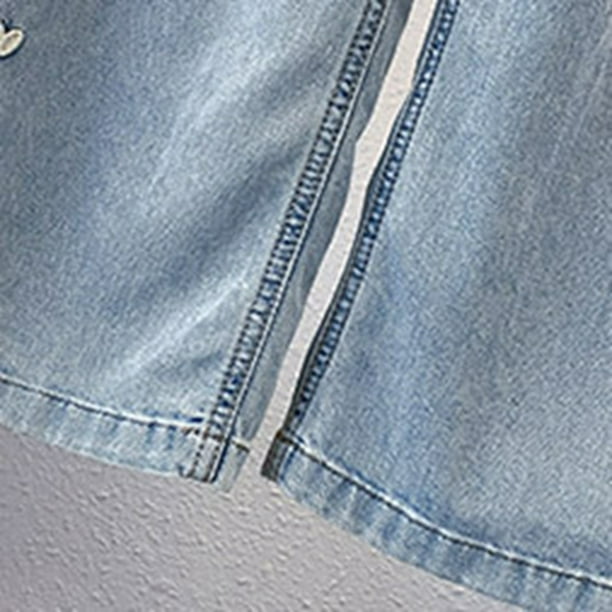 Jeans Baggy Garçon - Coupe Large Cargo Bootcut - Taille élastique 3-14 Ans - Style Streetwear Décontracté