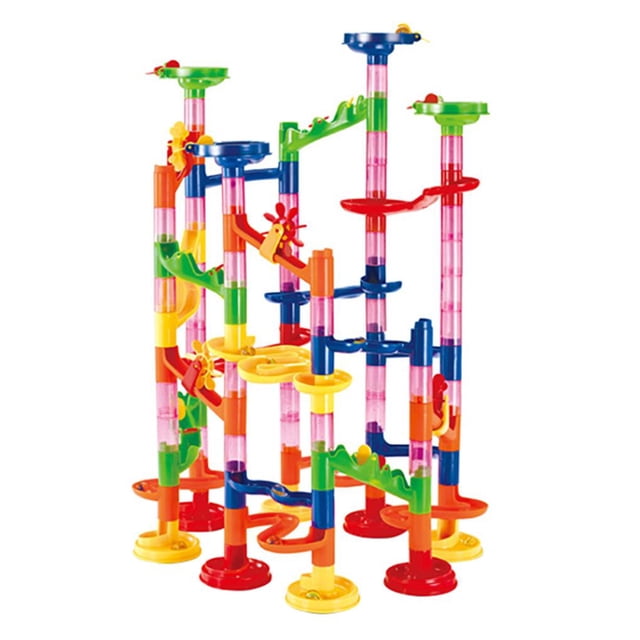 Bloques De Construcción De Bolas Orbitales Juego De Carreras Juego De Construcción De Edificios Ferroviarios Bloques De Construcción Laberinto De Bolas 3D Pista De Laberinto 50 Uds. matsuzay FN003399-04