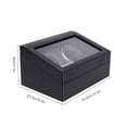 thumbnail image 6 of Wildnix Automatic Watch Winder with Blue LED Light, Ultra-Quiet Motor, 5 Rotation Modes, 4 Winder Spaces and 6 Storage Slots for Automatic Watches, &nbsp; Design, 6 of 6