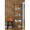 thumbnail image 4 of NextWall Library Card Catalog Peel and Stick Wallpaper, 4 of 8