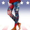 thumbnail image 4 of TOWED22 Women's Comfy Casual Pajama Pants American Flag Drawstring Lounge Pants Wide Leg Leggings Loose Trousers(Black,XL), 4 of 5