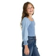 thumbnail image 2 of Jordache Girls Smocked Denim Top, Sizes 4-18, 2 of 5