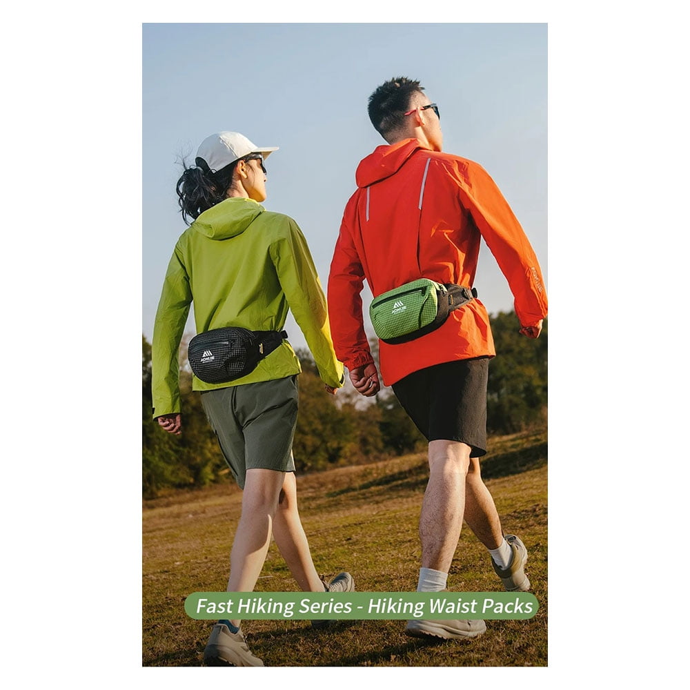 AONIJIE FH2502 Running Waist Bag 4L Large Capacity Waterproof Belt Pack for Men Women Outdoor Hiking Trail Marathon
