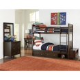 thumbnail image 3 of Pemberly Row Twin Over Twin Bunk Bed in Chocolate Brown, 3 of 3