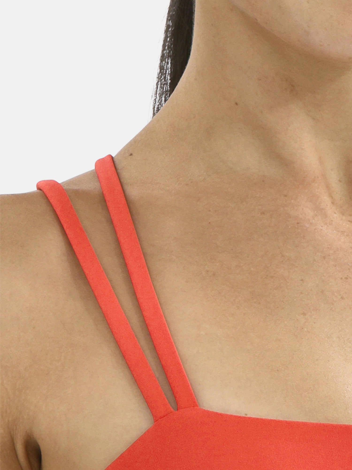 Avia Women's and Women’s Plus SoftSculpt One Shoulder Sports Bra, Sizes XS-4X