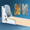 thumbnail image 6 of Flat braces Foldable Table Leg Hinge 90 Degree Self-Locking Foldable Invisible Bed Leg Connection Bracket, 6 of 7
