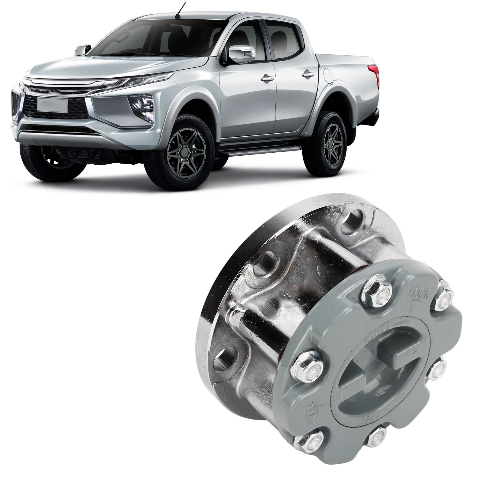 Manual Freewheel Hub, Easy To Install Heavy Duty Replacement Wheel