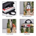 thumbnail image 4 of Naloa Holiday Christmas Stars Print Lightweight DayBackpack Suitable for school, work, shopping, travel, etc., 4 of 5