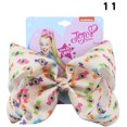 thumbnail image 1 of Halloween Children's Bow Hairpin 7 Inch Cute Headdress 2pcs Colored candy pattern printed on white, 1 of 1