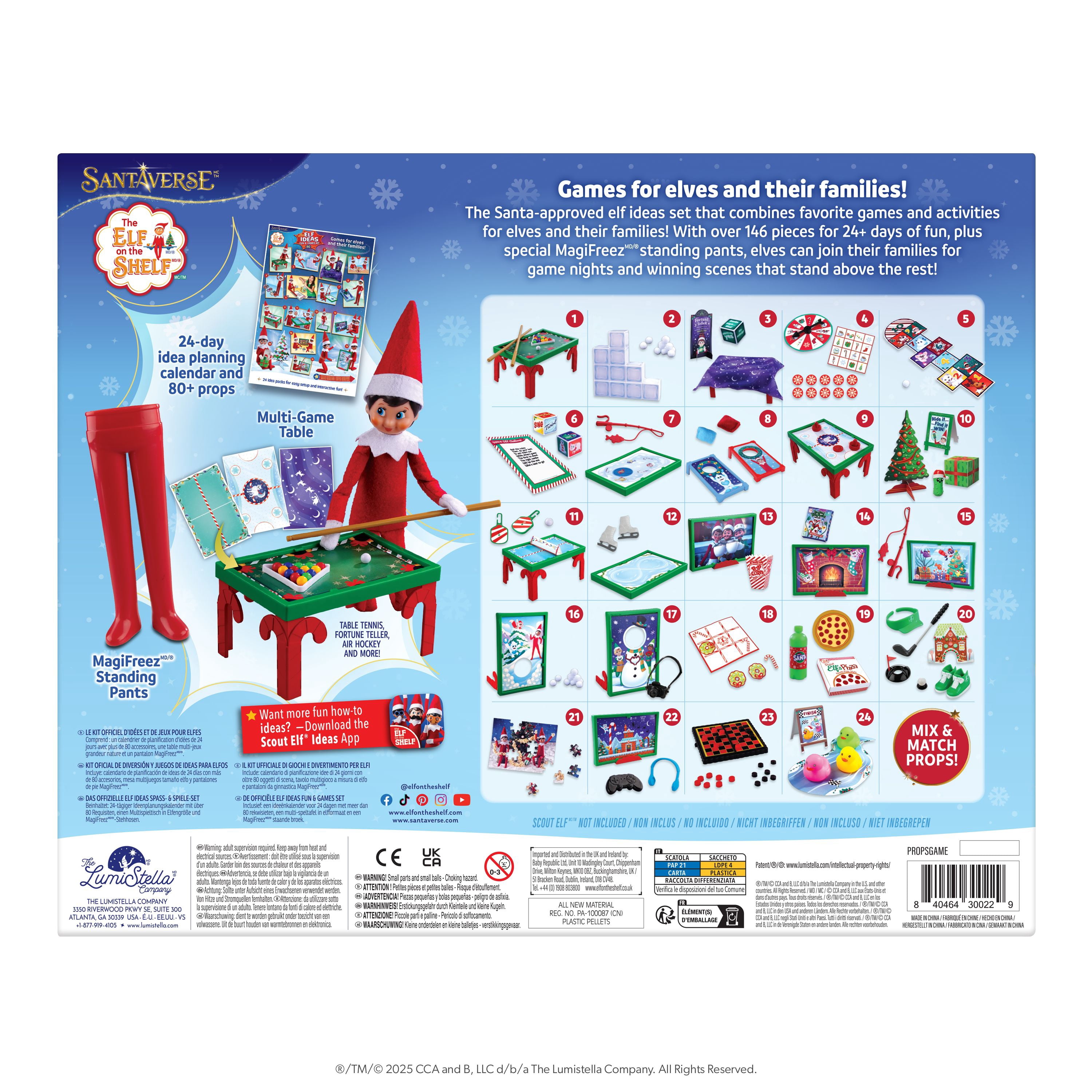 The Official Elf Ideas Fun & Games Kit