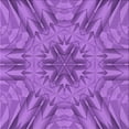 thumbnail image 1 of Ahgly Company Indoor Square Patterned Heliotrope Purple Area Rugs, 7' Square, 1 of 6