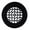 Powder Coated Black, variant on Achtek 5" Duct Opening Solid Cast Aluminum Round Grille ( 6-1/2" Round Overall) | Powder Coated Black - Without Holes for Floor