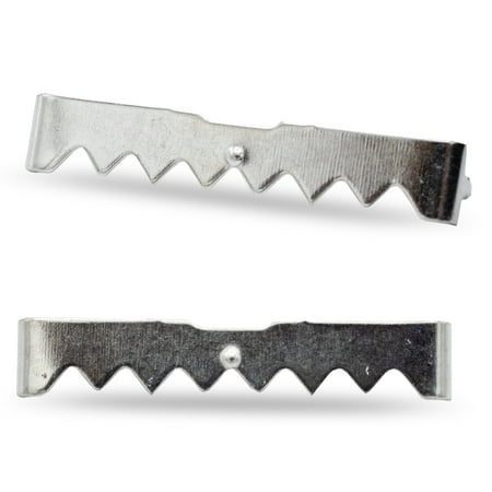 

Large No Nail Sawtooth Picture Hangers - Nickel Plated 10-Pack