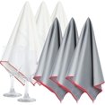 thumbnail image 1 of VitalCozy 6 piezas de paños de pulido para copas de vino de gran tamaño, paños de limpieza de microfibra 25 x 20 cm, paños sin pelusa para secar copas de vino, limpieza de ventanas, vajilla, 1 of 3