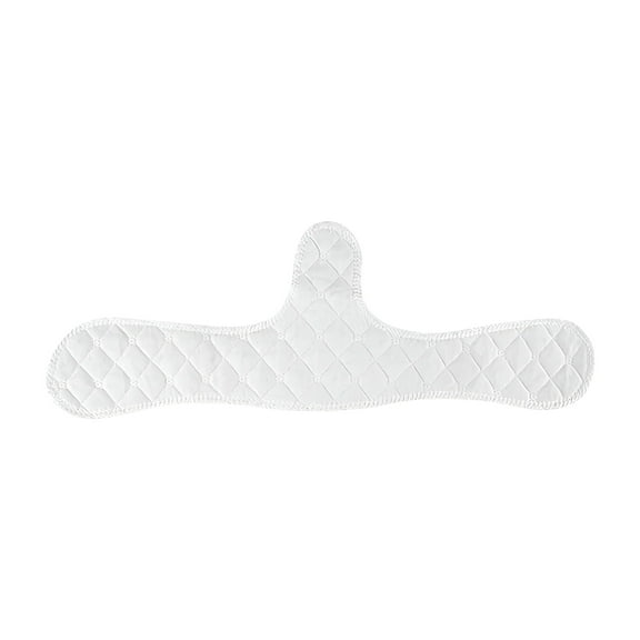 TELOLY Under Bra Sweat Liners, 10 Pack Tummy Liners for Sweat Rash, Under Belly Washable Cotton Breast Pads for Women Sweating Supplies