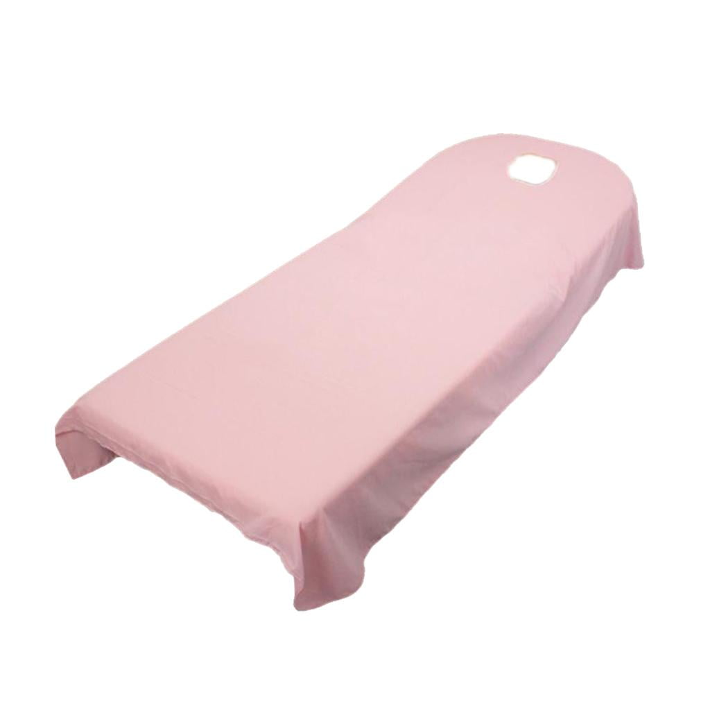 Massage Table Cover Sheet with Breath Hole 120*190cm Various Colors