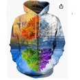 thumbnail image 1 of Hommes Femmes Unisexe Chandail à Capuche Imprimé 3d Mode Adulte Cool Animal Chandail, 1 of 2